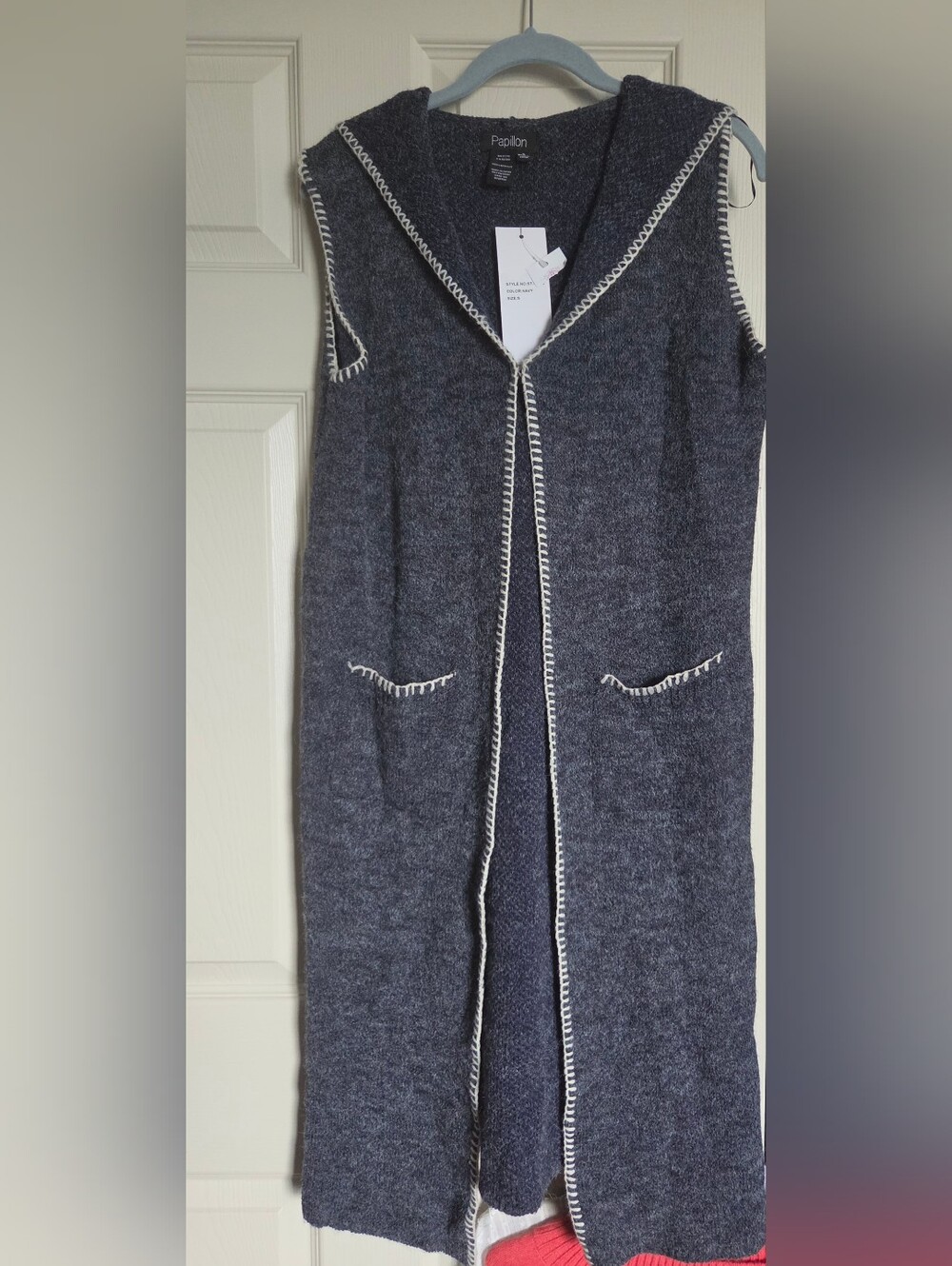 Pappillon Long Vest/pockets S